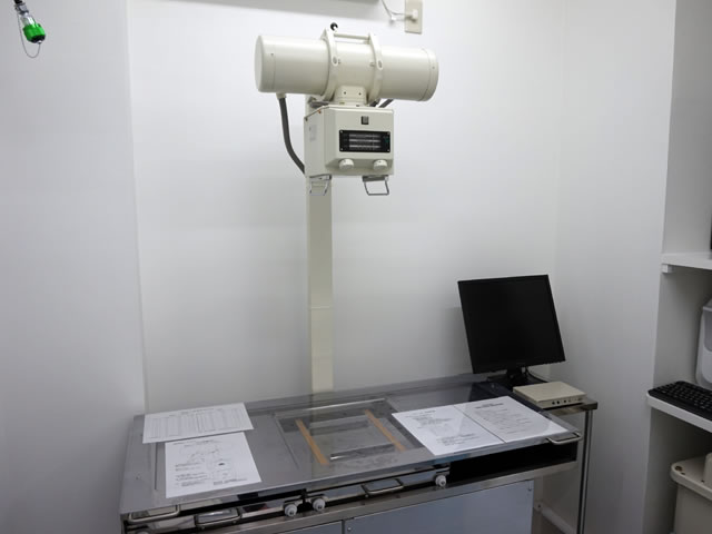 透視機能付X線検査機